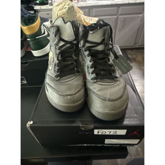 Size 12 - Jordan 5 Retro SP x Off-White Mid Muslin - Picture 1 of 10